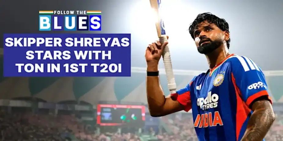 Captain Shreyas' Ton Drives IND to Victory