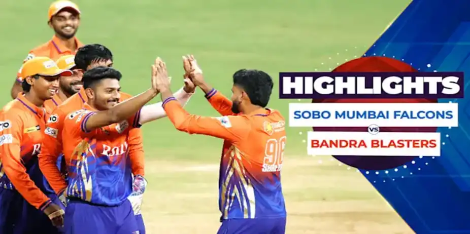 Sobo Mumbai Falcons vs Bandra Blasters: Highlights, Semi-final 2