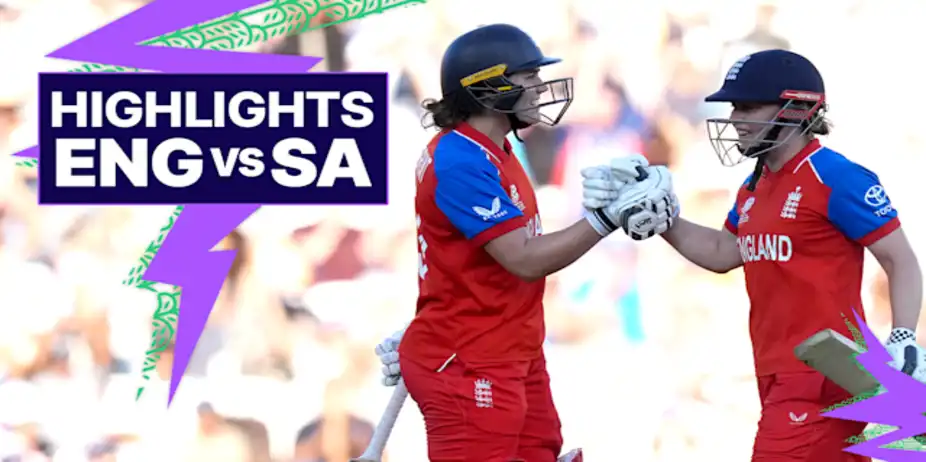 SF 2: England vs South Africa, Highlights