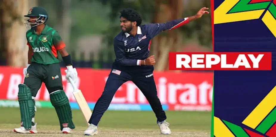 Bangladesh vs USA: Replay