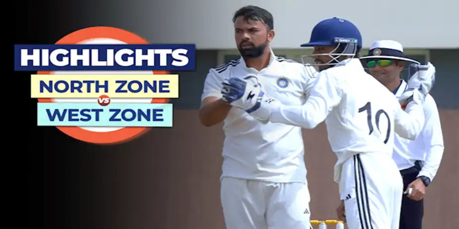 North Zone vs West Zone: QF, Day 4 Highlights