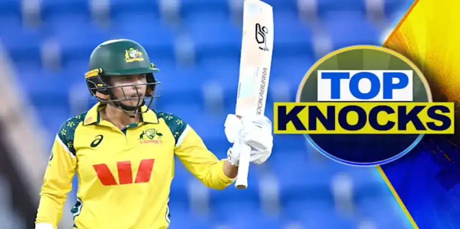 Litchfield's 80 vs IND in 2nd ODI