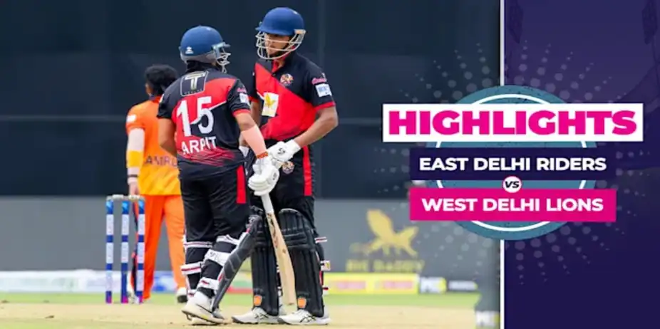 East Delhi Riders vs West Delhi Lions: Highlights