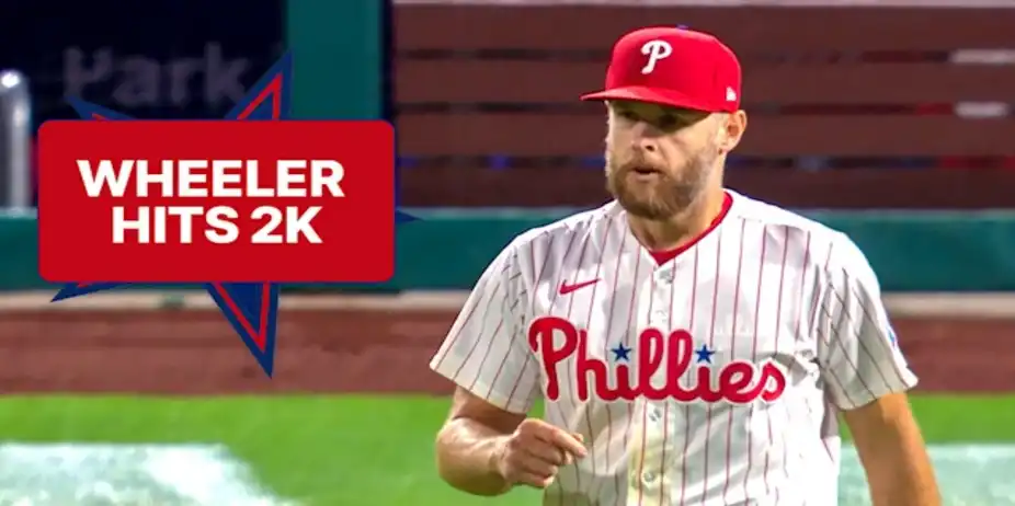 Wheeler Joins the 2K Strikeout Club