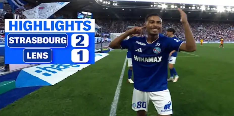 Strasbourg vs Lens: Highlights