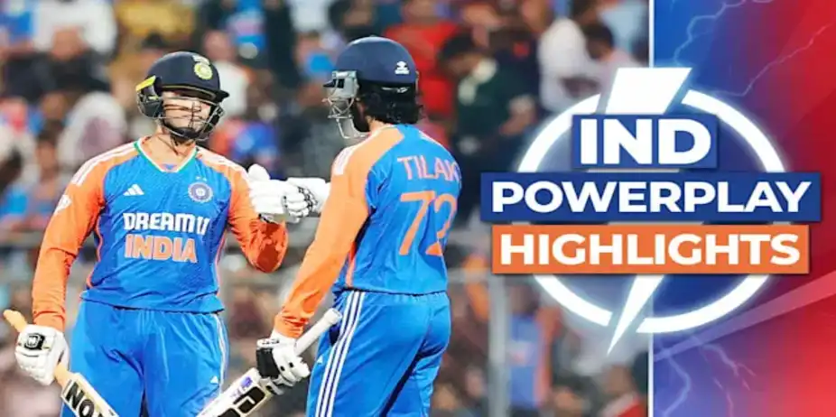 95/1! IND Hit Record Powerplay Score