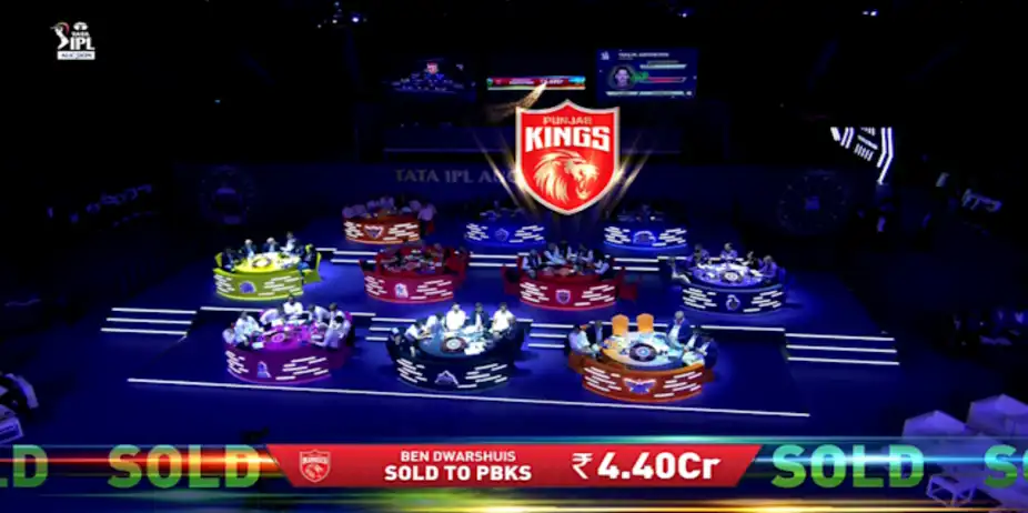 4.40 Cr! PBKS Bag All-rounder Dwarshuis