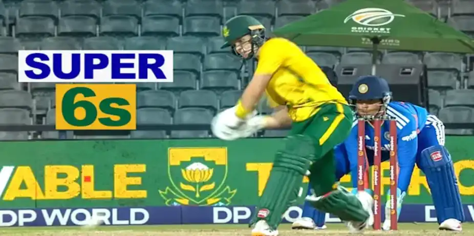 SA W Super 6s vs IND W