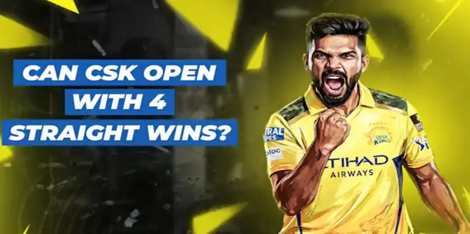 CSK's First 4 Fixtures Revealed