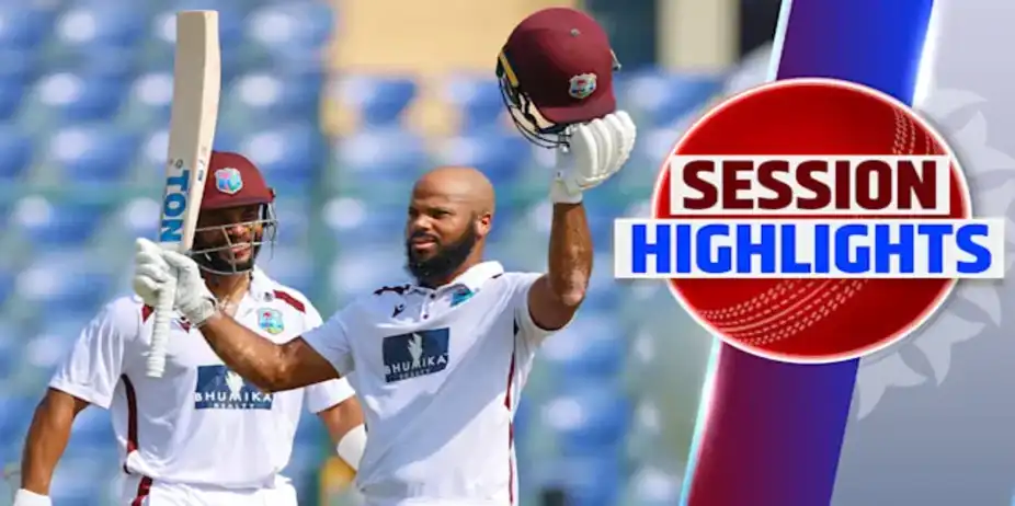 IND vs WI: 2nd Test - Day 4, 1st Session Highlights