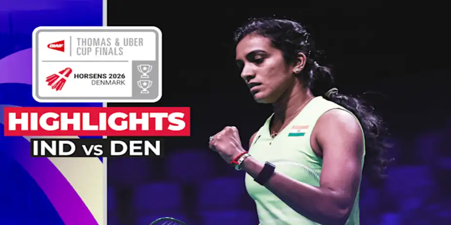 PV Sindhu vs Line Christophersen: Highlights
