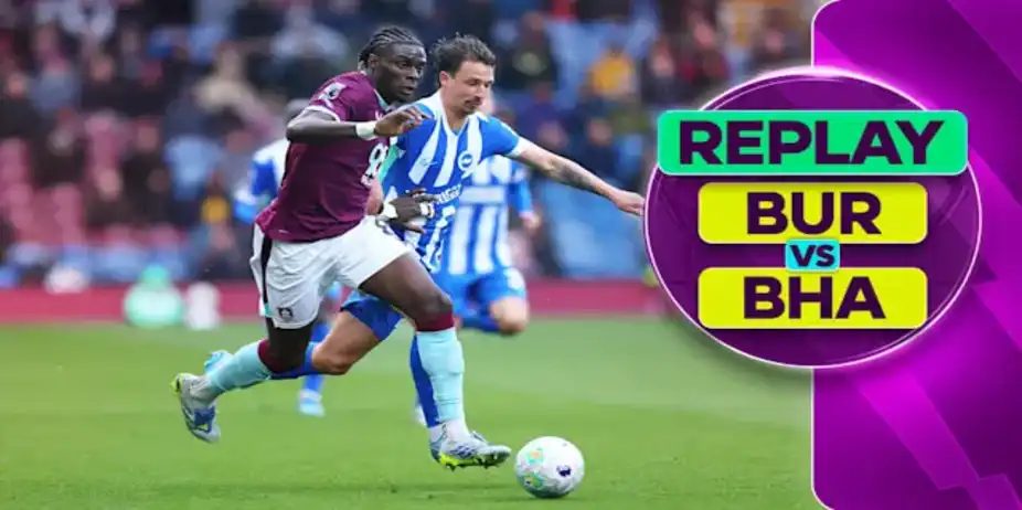 Burnley vs Brighton: Replay