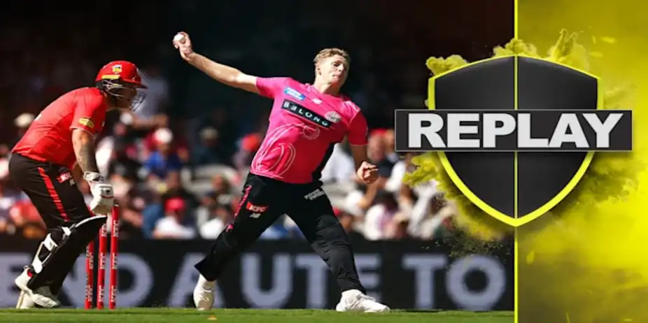 Melbourne Renegades vs Sydney Sixers: Replay