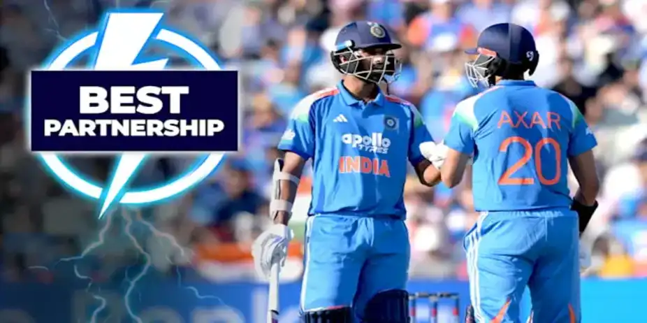 Washington, Axar's 102-run Stand vs ENG in 1st ODI