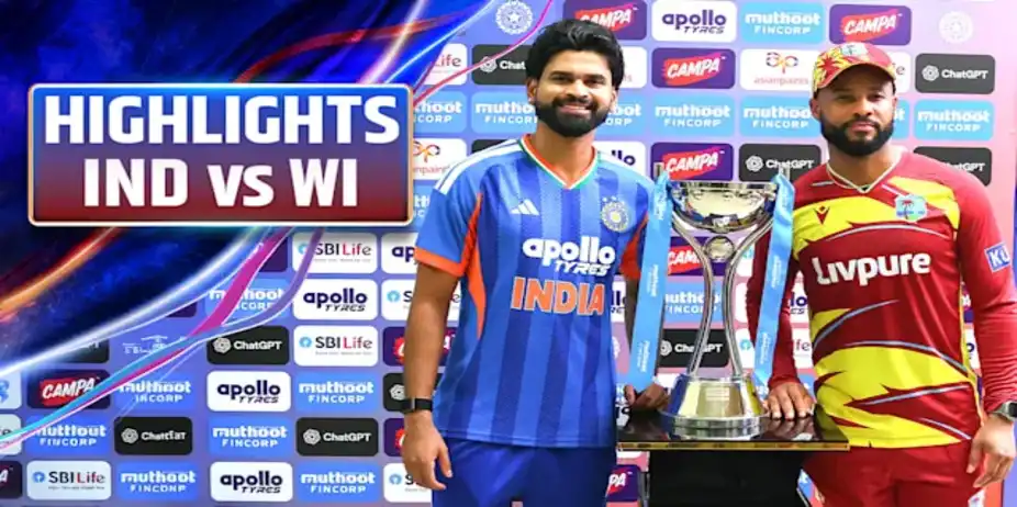 India vs West Indies: 5th T20I, Highlights