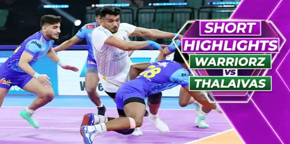 Bengal Warriorz 44-43 Tamil Thalaivas