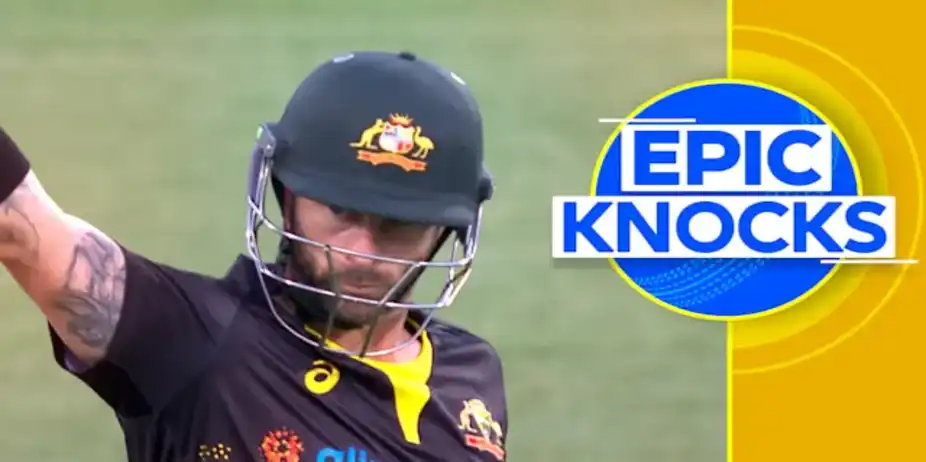 2020: Wade's 58 vs IND, 2nd T20I