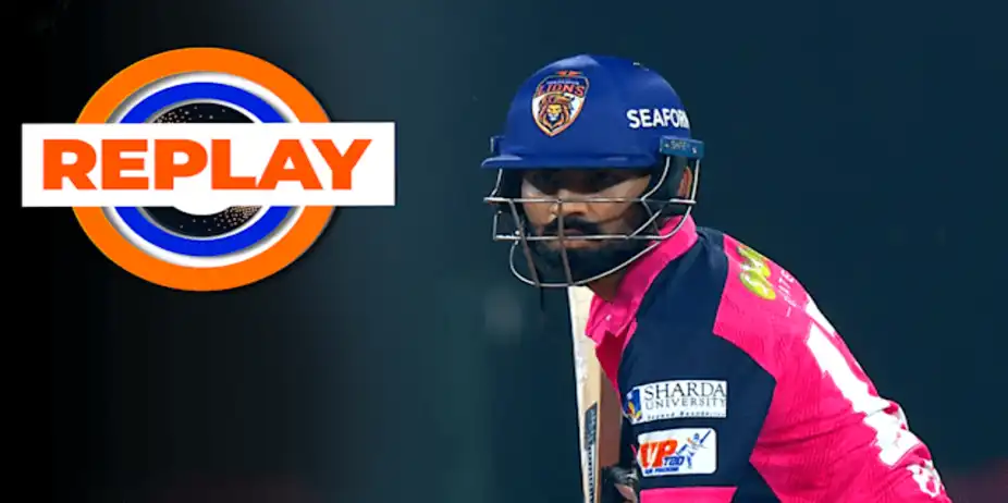 Noida Kings vs Gaur Gorakhpur Lions: Replay