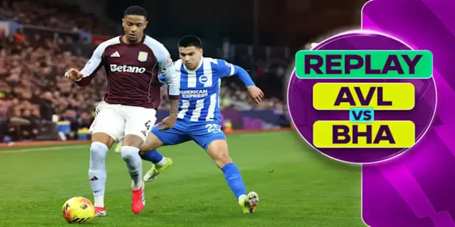 Aston Villa vs Brighton: Replay