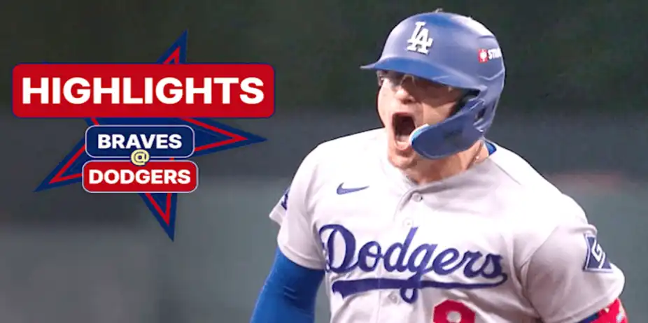Atlanta Braves @ Los Angeles Dodgers: Game 3 Highlights