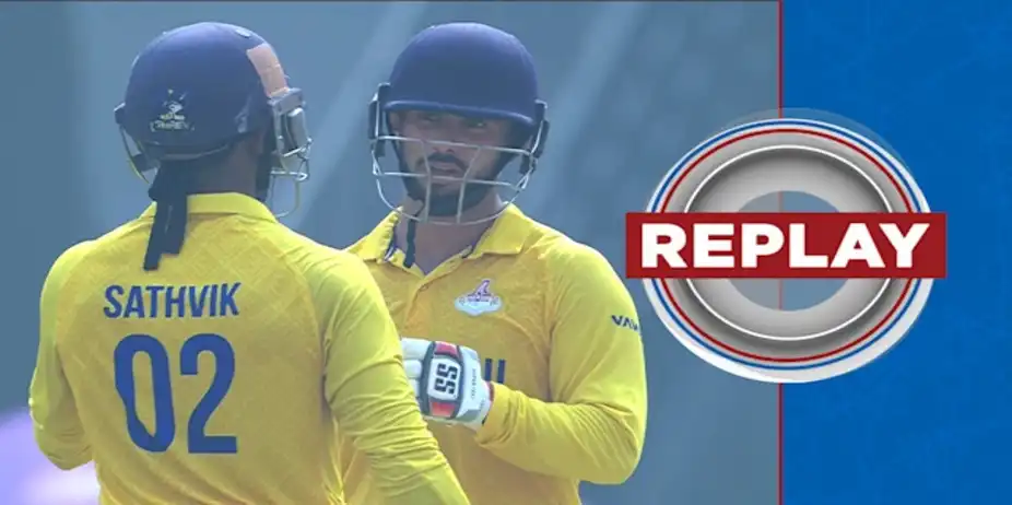 Delhi vs Tamil Nadu: Replay