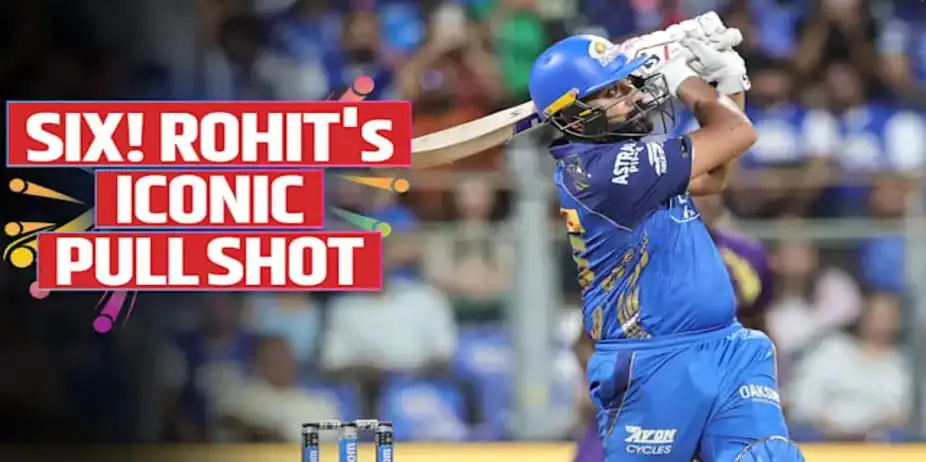 Classic! Rohit Pulls One for a Six