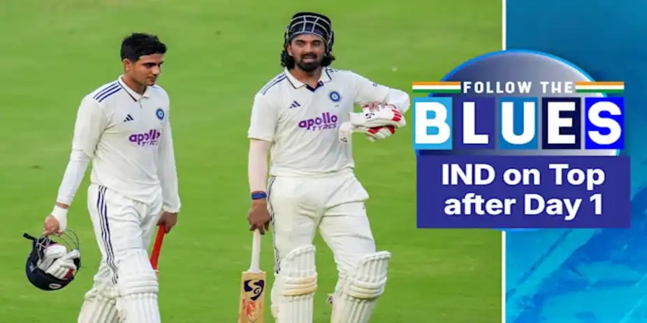 India on Top after a Dominant Day