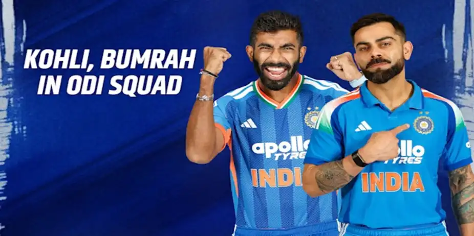 Kohli, Bumrah Return for ODIs vs ENG
