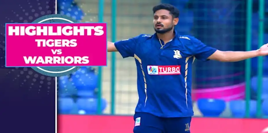 New Delhi Tigers vs Outer Delhi Warriors: Highlights