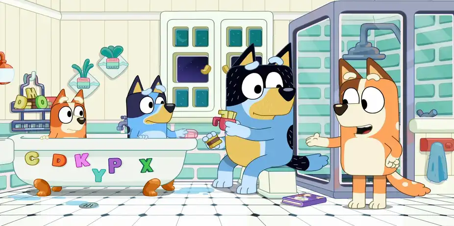 Bluey S2 E50 - Burger Shop