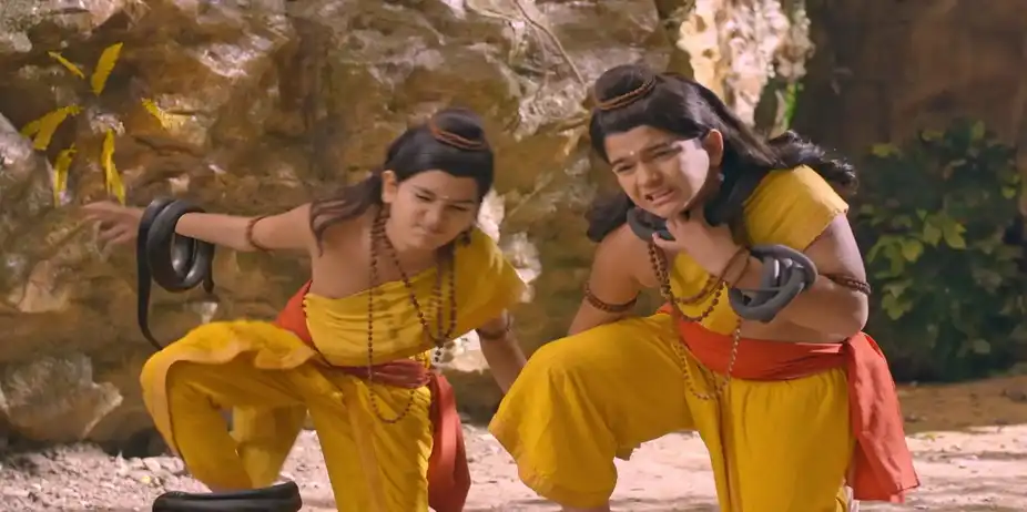 Ram Siya Ke Luv Kush S1 E122 - Luv-Kush's arduous battle!