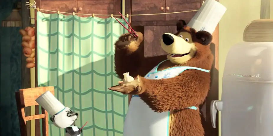 Masha and The Bear S1 E24 - Bon Appetit
