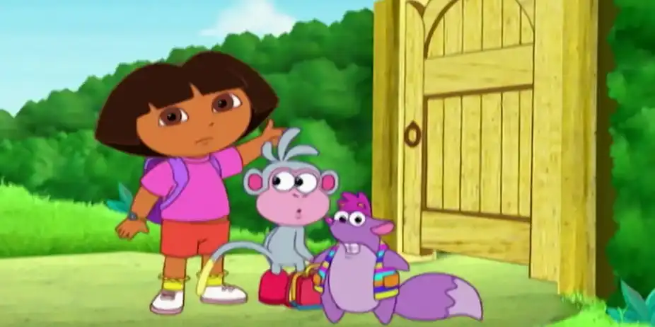 Dora The Explorer S5 E6 - First day of school