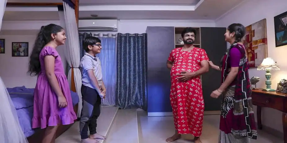 Kanmani Anbudan S1 E285 - Kanmani Laughs at Anbu's Disguise