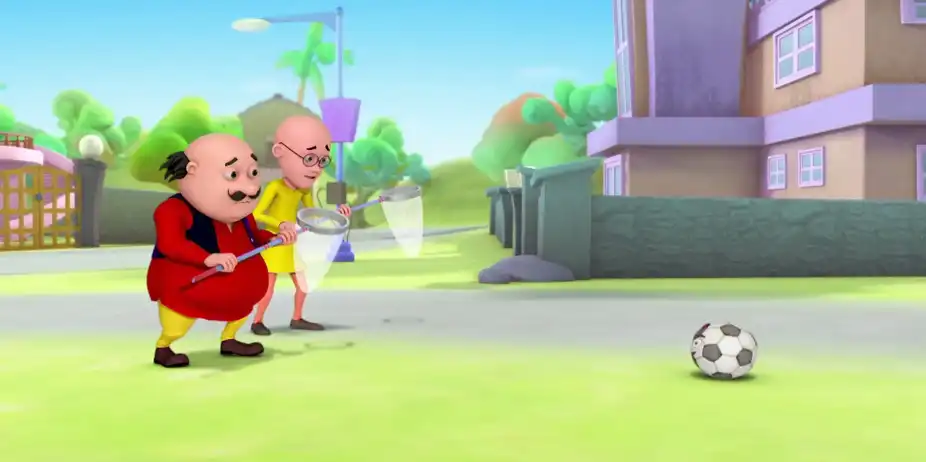 Motu Patlu S6 E17 - Alien ball
