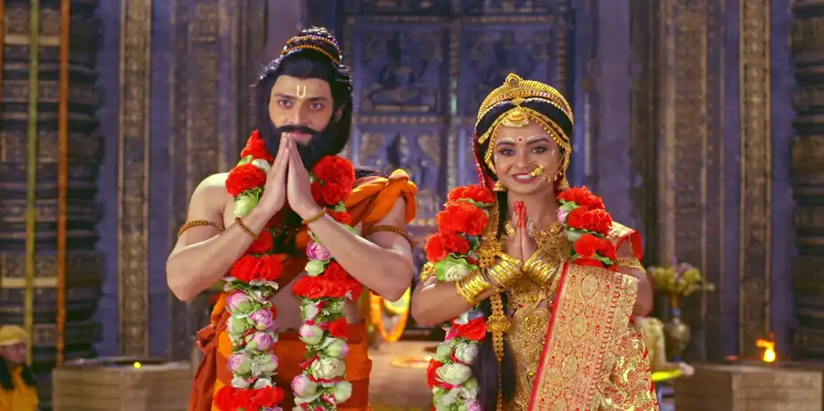 Radha Krishna S1 E253 - Draupadi Marries Arjuna