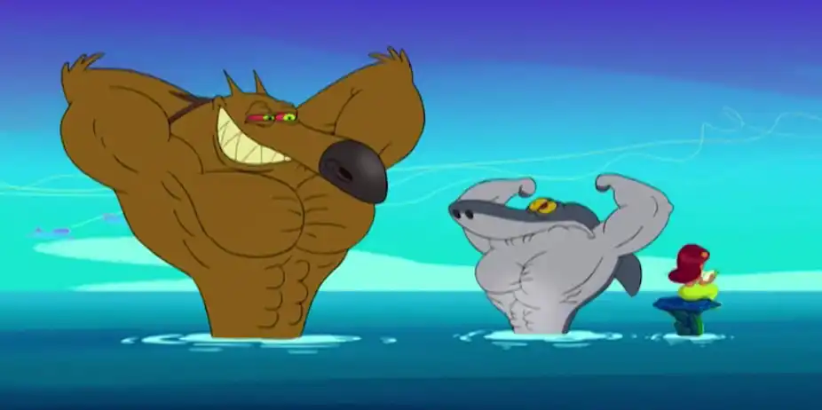 Zig & Sharko S1 E50 - The Were-Yena