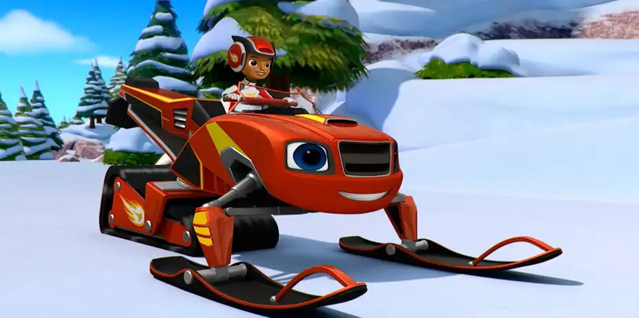 Blaze and The Monster Machines S5 E20 - The Race Around the Earth