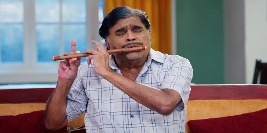 Ashok Ma.Ma S1 E245 - Ashok Mama Plays Flute