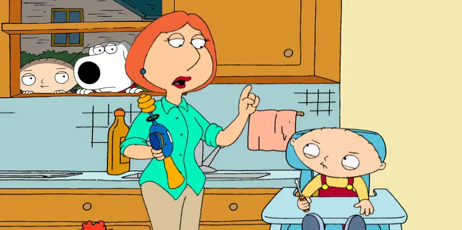 Family Guy S10 E5 - Back to the Pilot