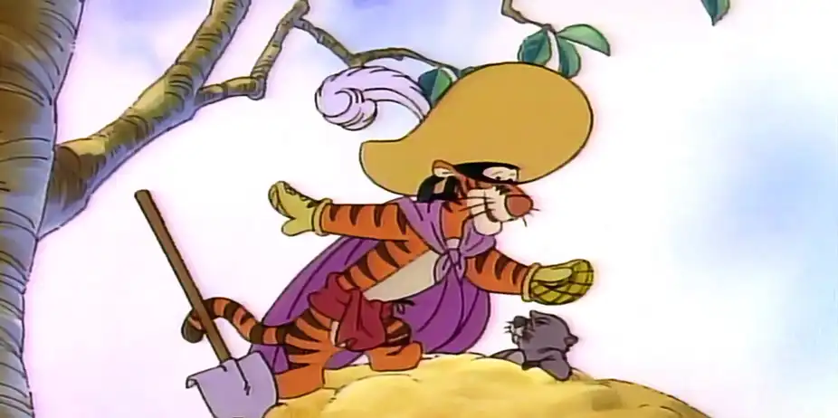 The New Adventures Of Winnie The Pooh S1 E14 - The Masked Offender / Things That Go Piglet in the Night