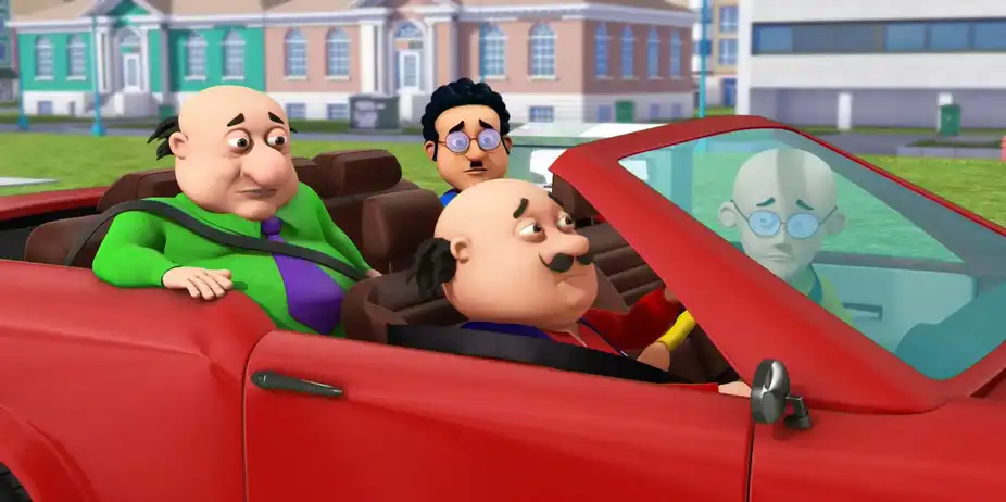 Motu Patlu S10 E36 - Boxer car from Modern City