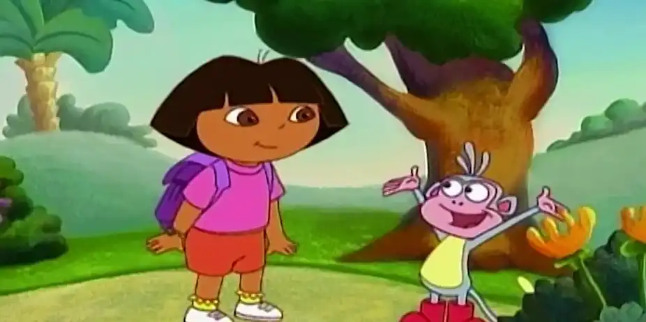 Dora The Explorer S1 E1 - The Legend of the Big Red Chicken