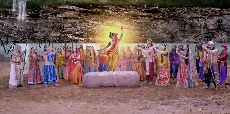 RadhaKrishn S4 E597 - Krishna's Govardhan Leela