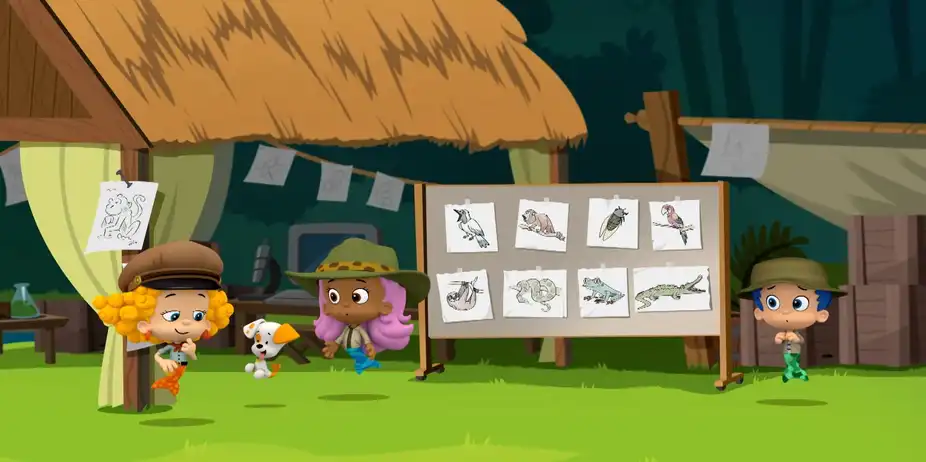 Bubble Guppies S5 E17 - Swinging in the Rainforest!