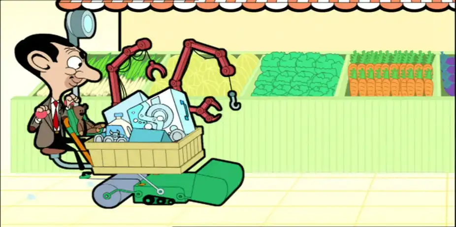 Mr Bean: The Animated Series S1 E29 - Super trolley