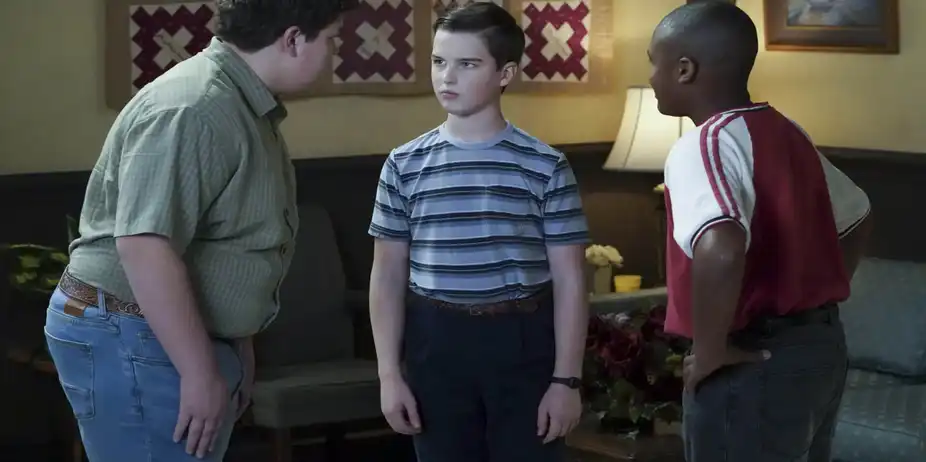 Young Sheldon S5 E11 - A Lock-In, a Weather Girl and a Disgusting Habit