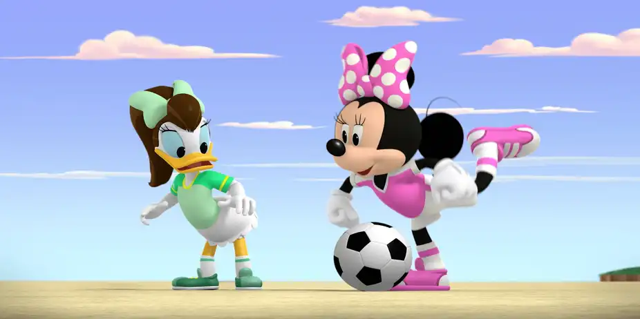 Mickey Mouse Roadster Racers S2 E12 - Daisy's Photo Finish / Super-Charged: Daisy's Grande Goal