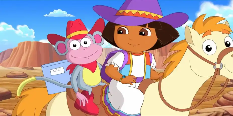 Dora The Explorer S7 E2 - A ribbon for Pinto