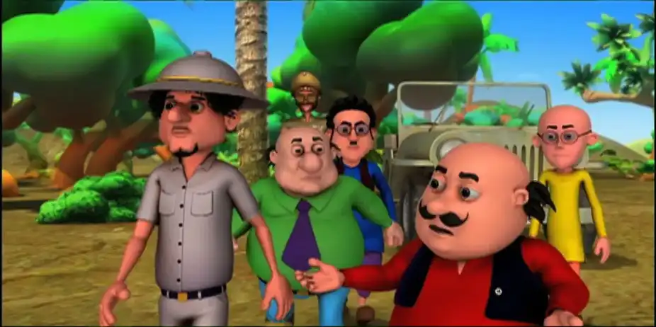 Motu Patlu S2 E89 - African safari